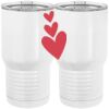 20 oz. Tall Stainless Steel Vacuum Insulated Tumbler White Thumbnail