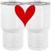 20 oz. Tall Stainless Steel Vacuum Insulated Tumbler White Thumbnail