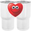 20 oz. Tall Stainless Steel Vacuum Insulated Tumbler White Thumbnail