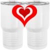 20 oz. Tall Stainless Steel Vacuum Insulated Tumbler White Thumbnail