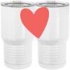20 oz. Tall Stainless Steel Vacuum Insulated Tumbler White Thumbnail