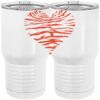 20 oz. Tall Stainless Steel Vacuum Insulated Tumbler White Thumbnail