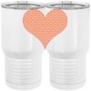 20 oz. Tall Stainless Steel Vacuum Insulated Tumbler White Thumbnail