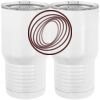20 oz. Tall Stainless Steel Vacuum Insulated Tumbler White Thumbnail