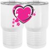 20 oz. Tall Stainless Steel Vacuum Insulated Tumbler White Thumbnail