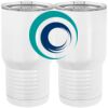 20 oz. Tall Stainless Steel Vacuum Insulated Tumbler White Thumbnail