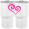 20 oz. Tall Stainless Steel Vacuum Insulated Tumbler White Thumbnail