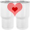 20 oz. Tall Stainless Steel Vacuum Insulated Tumbler White Thumbnail