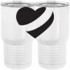 20 oz. Tall Stainless Steel Vacuum Insulated Tumbler White Thumbnail