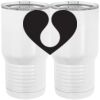 20 oz. Tall Stainless Steel Vacuum Insulated Tumbler White Thumbnail