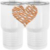 20 oz. Tall Stainless Steel Vacuum Insulated Tumbler White Thumbnail
