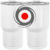 20 oz. Tall Stainless Steel Vacuum Insulated Tumbler White Thumbnail