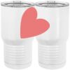 20 oz. Tall Stainless Steel Vacuum Insulated Tumbler White Thumbnail