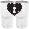 20 oz. Tall Stainless Steel Vacuum Insulated Tumbler White Thumbnail