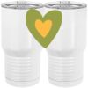 20 oz. Tall Stainless Steel Vacuum Insulated Tumbler White Thumbnail