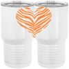 20 oz. Tall Stainless Steel Vacuum Insulated Tumbler White Thumbnail