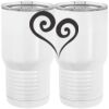 20 oz. Tall Stainless Steel Vacuum Insulated Tumbler White Thumbnail