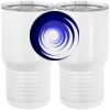 20 oz. Tall Stainless Steel Vacuum Insulated Tumbler White Thumbnail