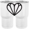 20 oz. Tall Stainless Steel Vacuum Insulated Tumbler White Thumbnail