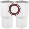 20 oz. Tall Stainless Steel Vacuum Insulated Tumbler White Thumbnail