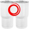 20 oz. Tall Stainless Steel Vacuum Insulated Tumbler White Thumbnail