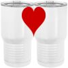 20 oz. Tall Stainless Steel Vacuum Insulated Tumbler White Thumbnail