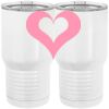 20 oz. Tall Stainless Steel Vacuum Insulated Tumbler White Thumbnail