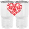 20 oz. Tall Stainless Steel Vacuum Insulated Tumbler White Thumbnail