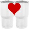 20 oz. Tall Stainless Steel Vacuum Insulated Tumbler White Thumbnail