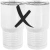 20 oz. Tall Stainless Steel Vacuum Insulated Tumbler White Thumbnail