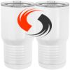 20 oz. Tall Stainless Steel Vacuum Insulated Tumbler White Thumbnail