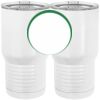 20 oz. Tall Stainless Steel Vacuum Insulated Tumbler White Thumbnail