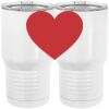 20 oz. Tall Stainless Steel Vacuum Insulated Tumbler White Thumbnail