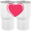 20 oz. Tall Stainless Steel Vacuum Insulated Tumbler White Thumbnail