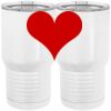 20 oz. Tall Stainless Steel Vacuum Insulated Tumbler White Thumbnail