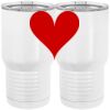 20 oz. Tall Stainless Steel Vacuum Insulated Tumbler White Thumbnail