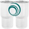 20 oz. Tall Stainless Steel Vacuum Insulated Tumbler White Thumbnail