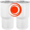 20 oz. Tall Stainless Steel Vacuum Insulated Tumbler White Thumbnail
