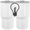 20 oz. Tall Stainless Steel Vacuum Insulated Tumbler White Thumbnail
