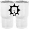 20 oz. Tall Stainless Steel Vacuum Insulated Tumbler White Thumbnail