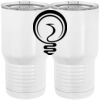 20 oz. Tall Stainless Steel Vacuum Insulated Tumbler White Thumbnail