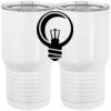 20 oz. Tall Stainless Steel Vacuum Insulated Tumbler White Thumbnail