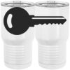 20 oz. Tall Stainless Steel Vacuum Insulated Tumbler White Thumbnail
