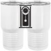 20 oz. Tall Stainless Steel Vacuum Insulated Tumbler White Thumbnail