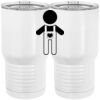 20 oz. Tall Stainless Steel Vacuum Insulated Tumbler White Thumbnail
