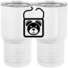20 oz. Tall Stainless Steel Vacuum Insulated Tumbler White Thumbnail