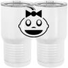 20 oz. Tall Stainless Steel Vacuum Insulated Tumbler White Thumbnail