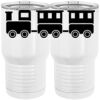 20 oz. Tall Stainless Steel Vacuum Insulated Tumbler White Thumbnail