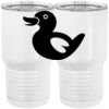 20 oz. Tall Stainless Steel Vacuum Insulated Tumbler White Thumbnail