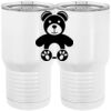 20 oz. Tall Stainless Steel Vacuum Insulated Tumbler White Thumbnail